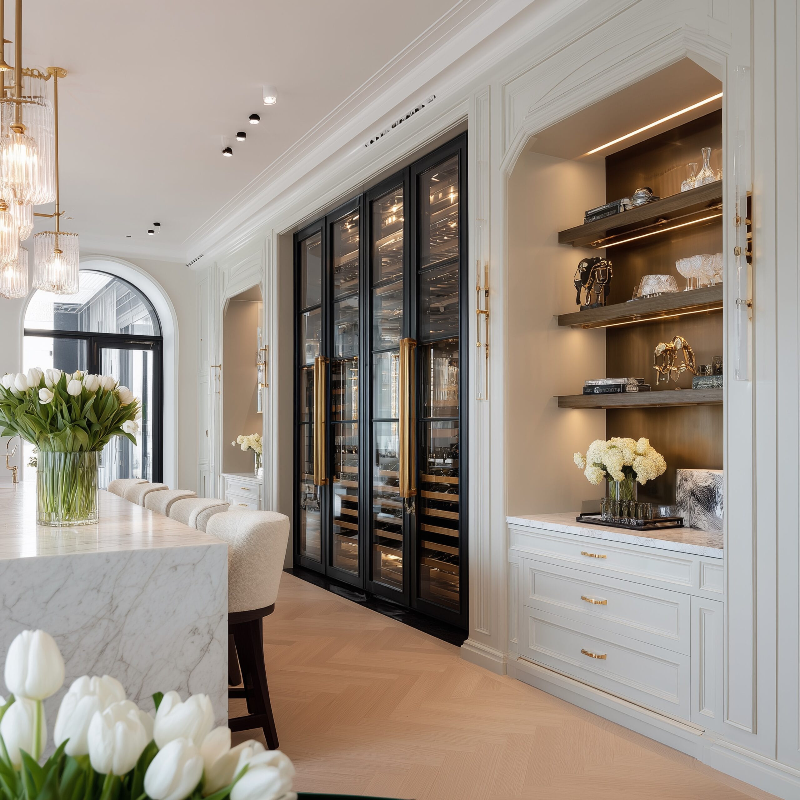Sandra Ohlendorf: Where Aesthetics Meet Intelligence 3 Kitchen white scaled