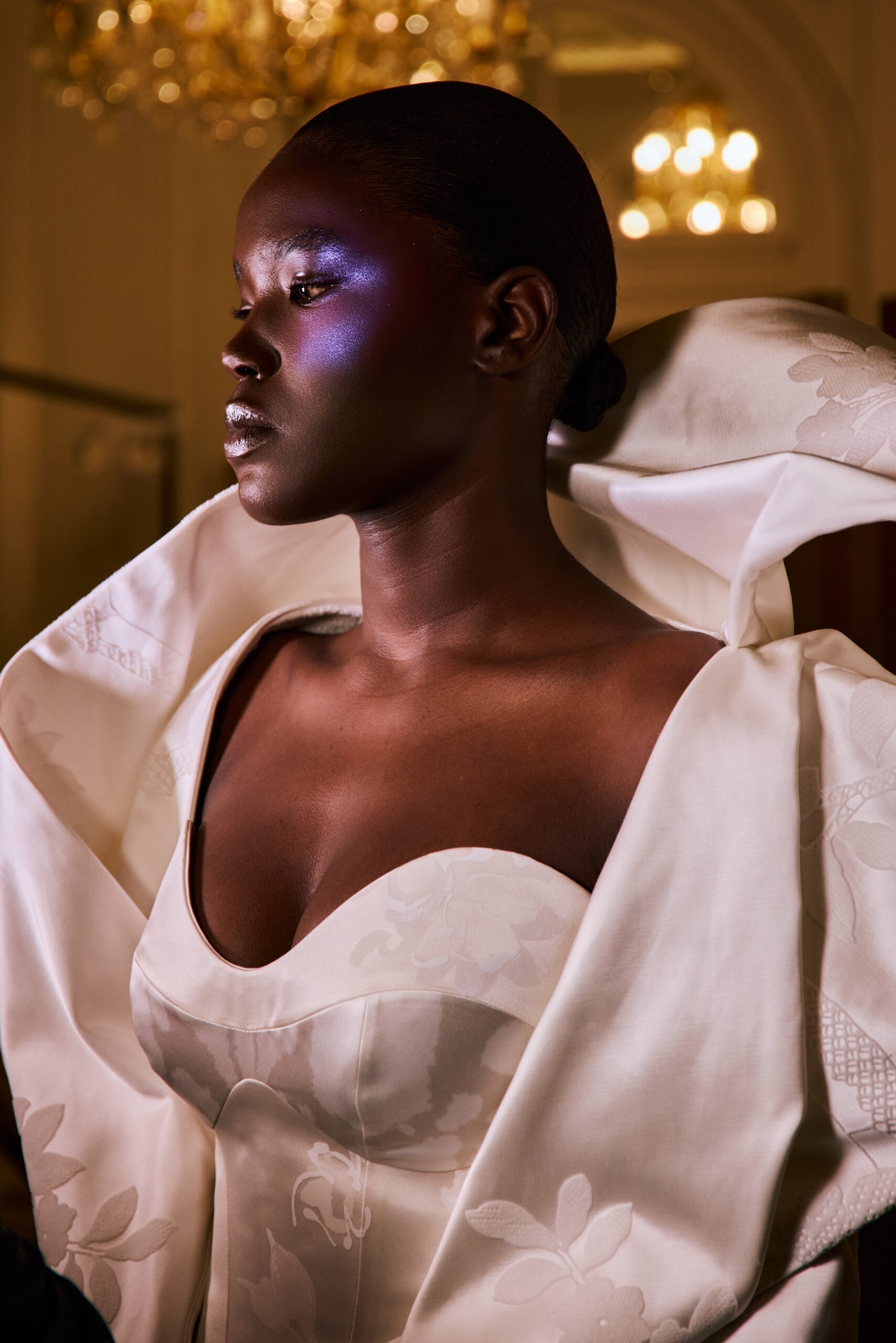 Backstage Beauty: Day One of London Fashion Week 6 HARRIS REED LILY CRAIGEN BRITISH FASHION COUNCIL scaled