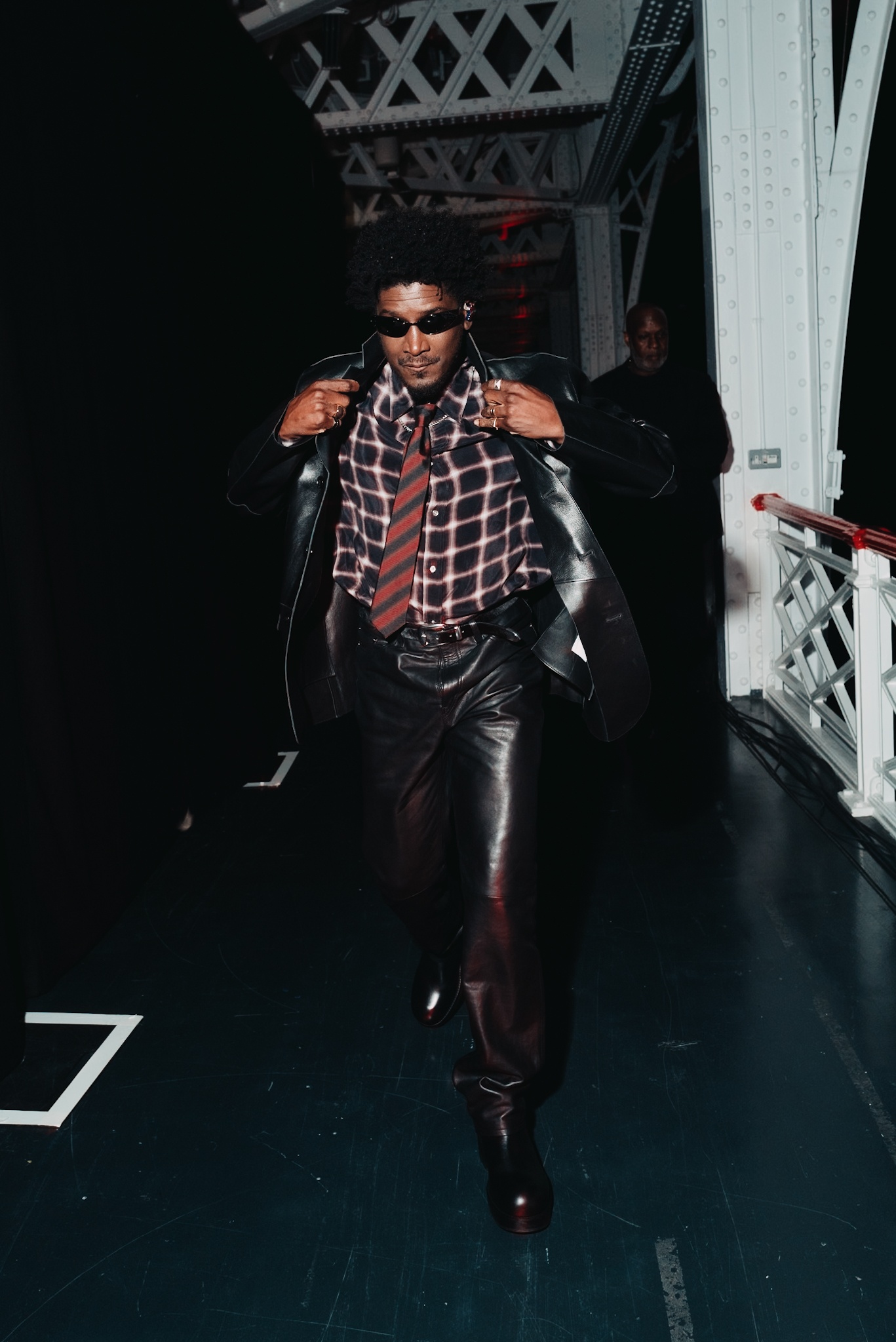 Backstage Beauty: Day One of London Fashion Week 4 hmlnd event labrinth 03